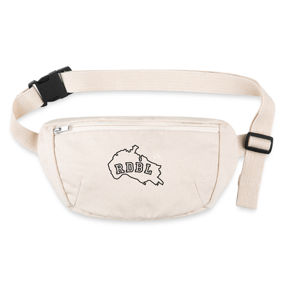 Stanley/Stella recycelte Gürteltasche - Naturweiß