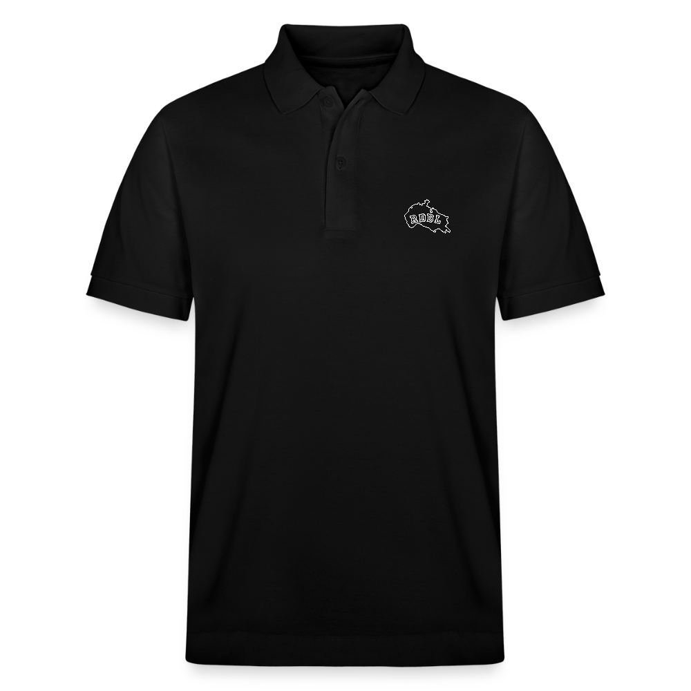 RDBL Bio-Poloshirt unisex - Schwarz