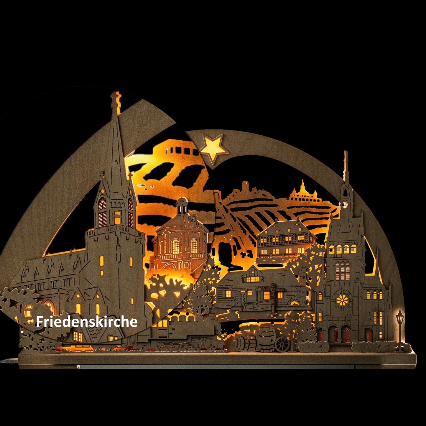 NEU -Der "grosse" Schwibbogen Edition Radebeul