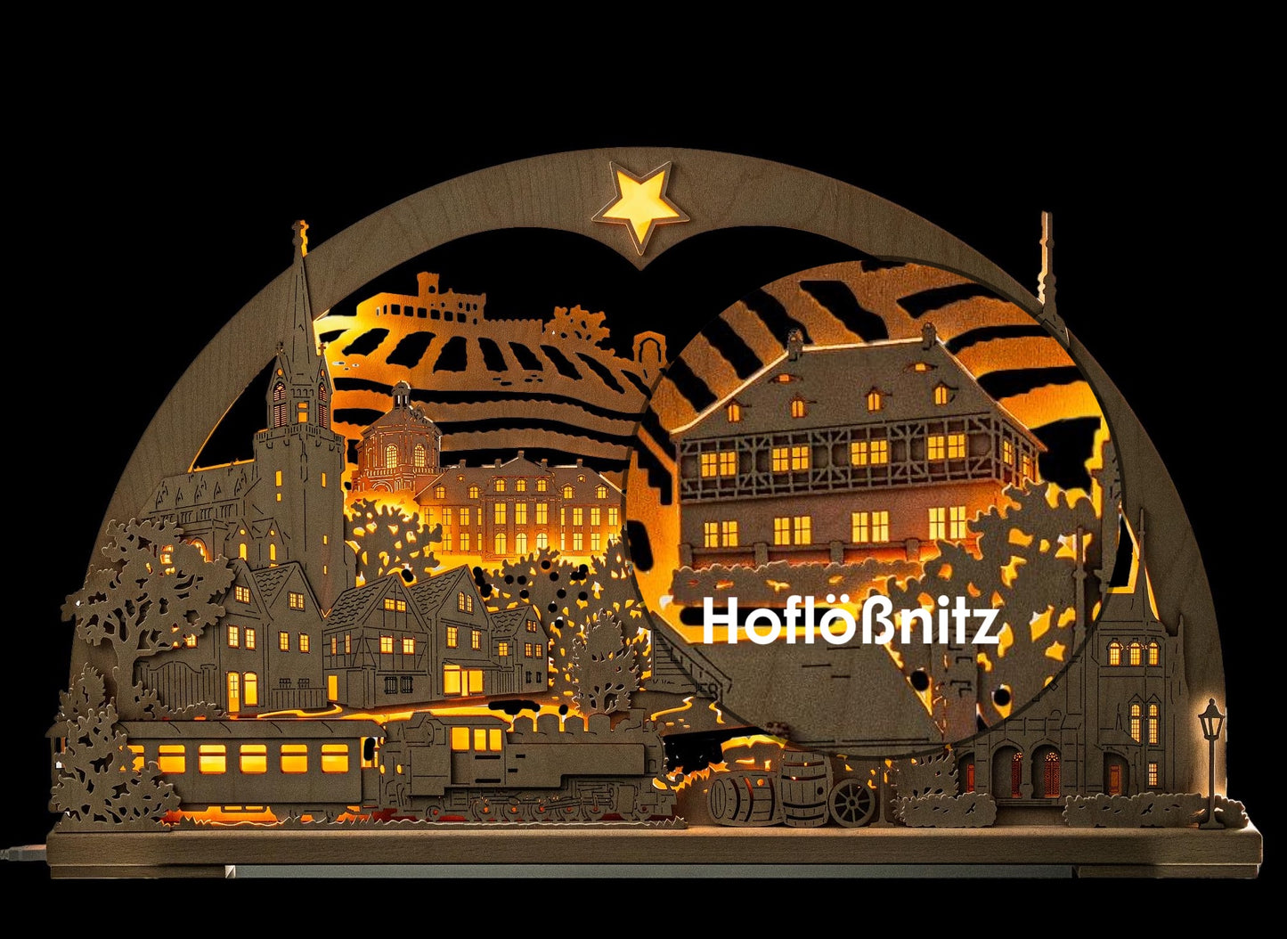 NEU -Der "grosse" Schwibbogen Edition Radebeul